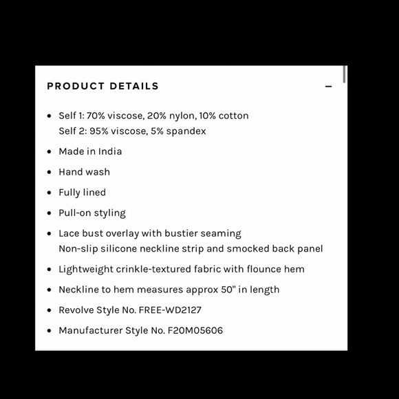 Free People Adella Corset Strapless Dress. - Picture 6 of 6